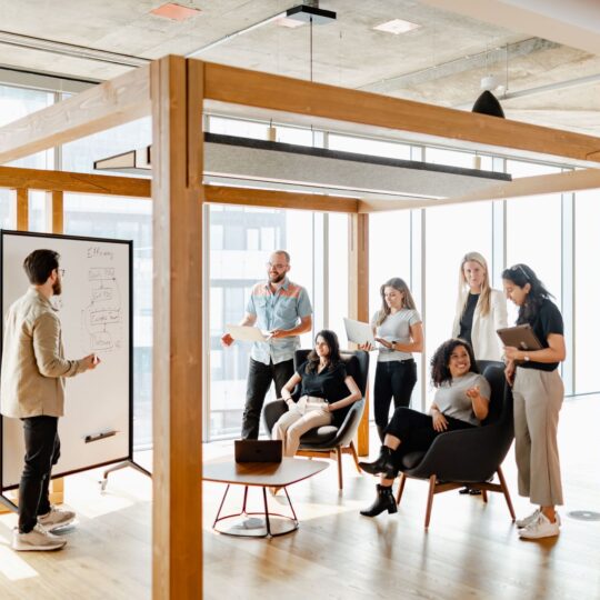 people in an office showing engineering at index