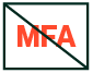 No MFA