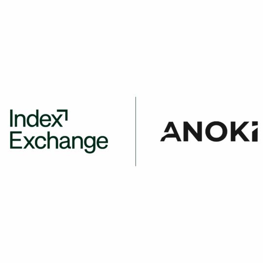 Index Exchange x Anoki AI logos