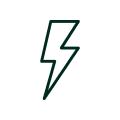Lightening bolt icon