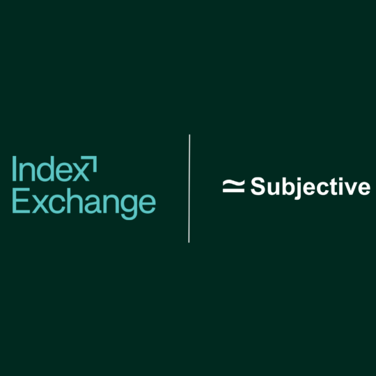 Index Exchange x Subjective logos