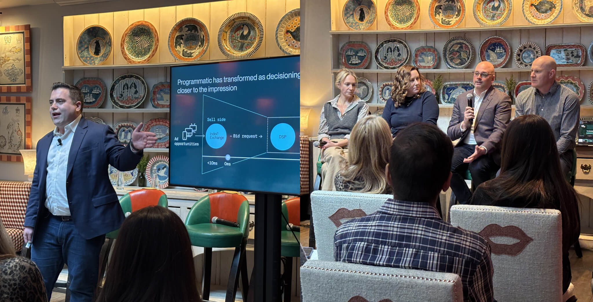 Picture of a presentation at the Index Explains Live event