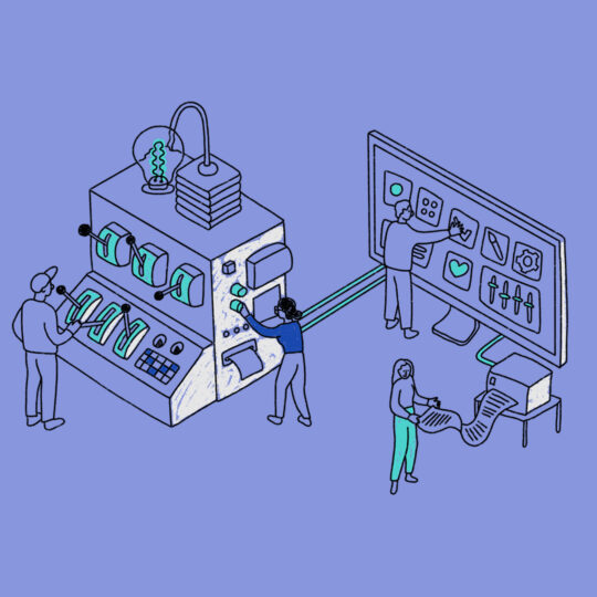 Graphic of Machines