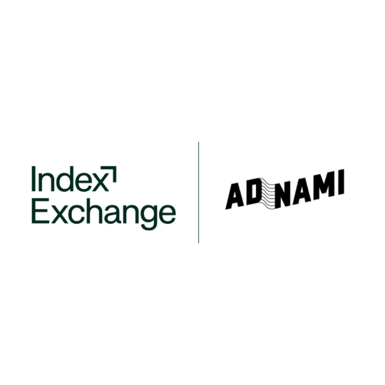Index Exchange and Adnami logos
