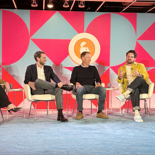 Panel of speakers at Advertising Week NY